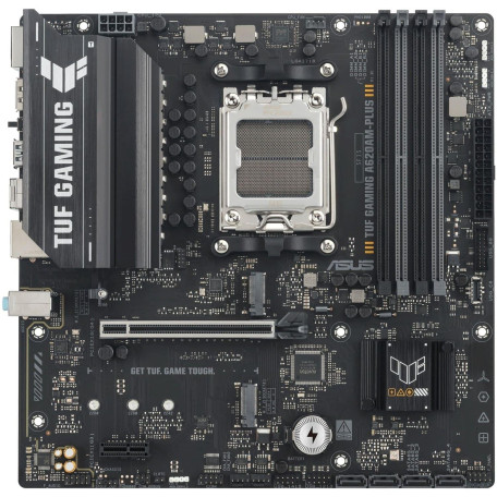 Материнська плата ASUS TUF GAMING A620AM-PLUS (TUF GAMING A620AM-PLUS) (Socket AM5, AMD A620A, Micro-ATX)