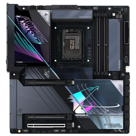 Материнська плата GIGABYTE Z890 AORUS MASTER AI TOP (Z890 AORUS MASTER AI TOP) (Socket 1851, Intel Z890, ATX)