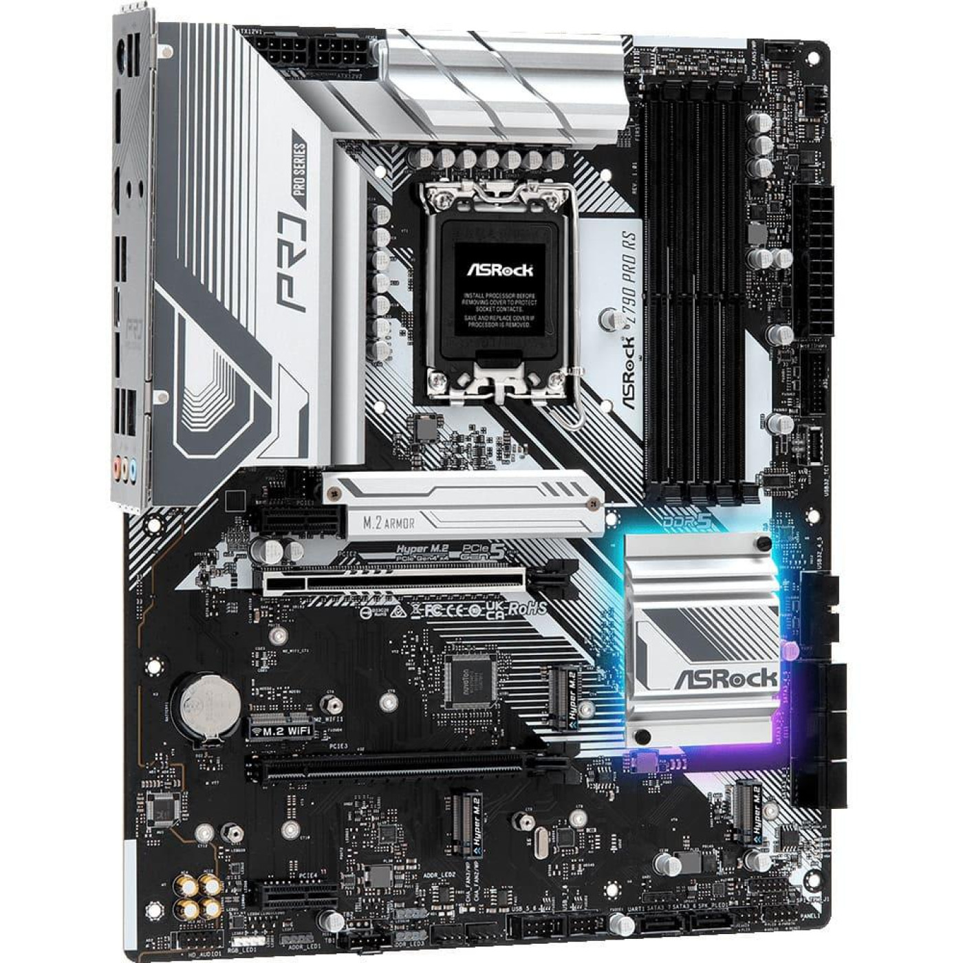 Материнська плата AsRock Z790 Pro RS (Z790 Pro RS) (Socket 1700, Intel Z790, ATX)