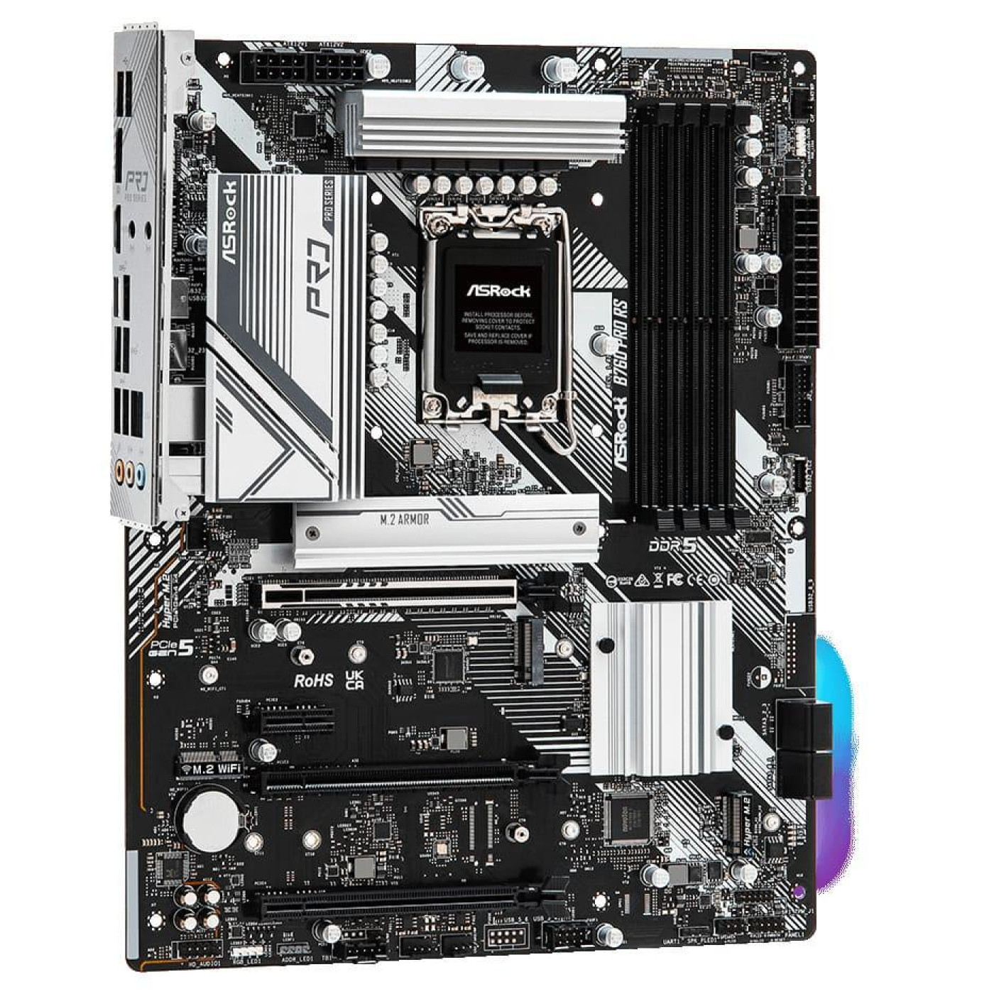 Материнська плата AsRock B760 PRO RS (B760 PRO RS) (Socket 1700, Intel B760, ATX)