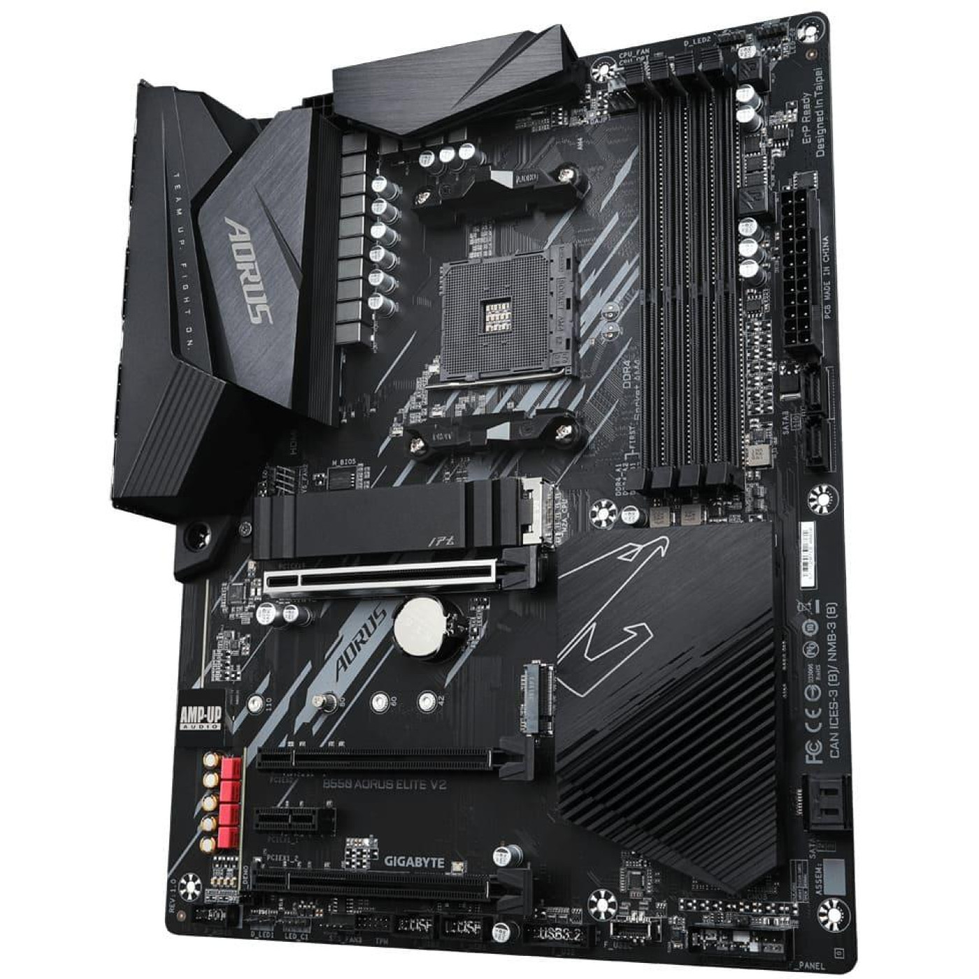 Материнська плата Gigabyte B550 Aorus Elite V2 (B550 AORUS ELITE V2) (Socket AM4, AMD B550, ATX)