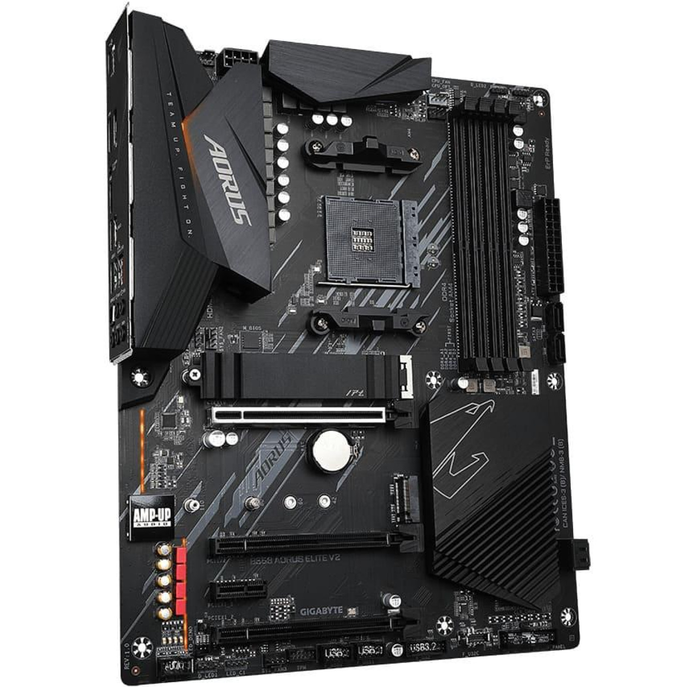 Материнська плата Gigabyte B550 Aorus Elite V2 (B550 AORUS ELITE V2) (Socket AM4, AMD B550, ATX)
