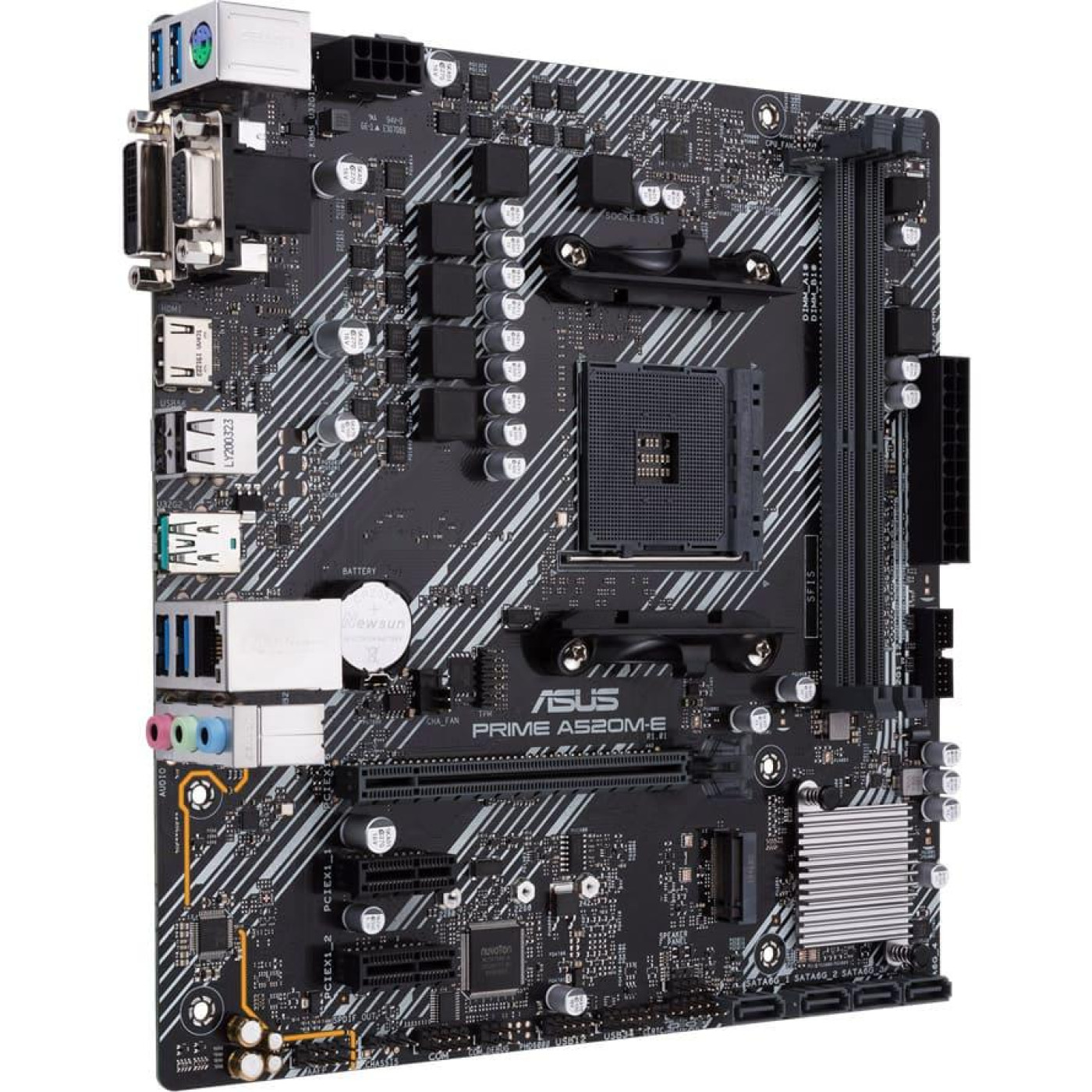 Материнская плата ASUS PRIME A520M-E/CSM (PRIME A520M-E/CSM) (Socket AM4, AMD A520, Micro-ATX)