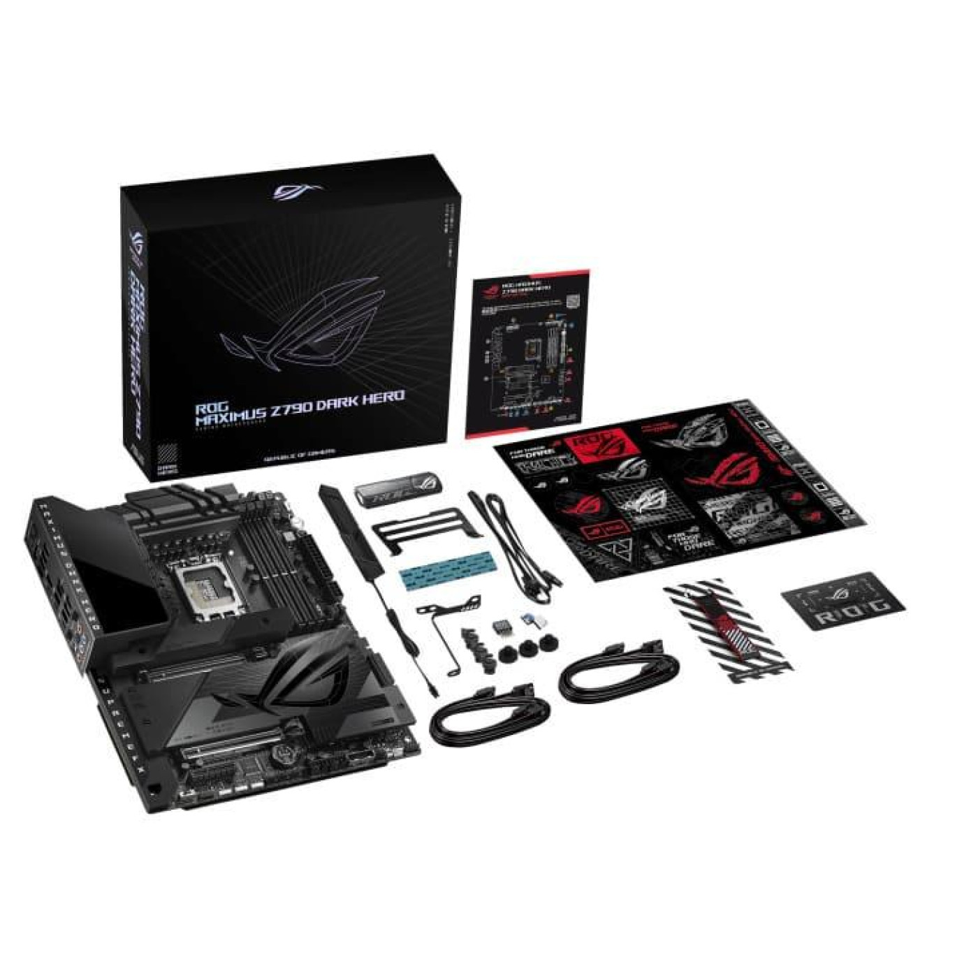 Материнська плата ASUS ROG MAXIMUS Z790 DARK HERO (ROG MAXIMUS Z790 DARK HERO) (Socket 1700, Intel Z790, ATX) Б/в