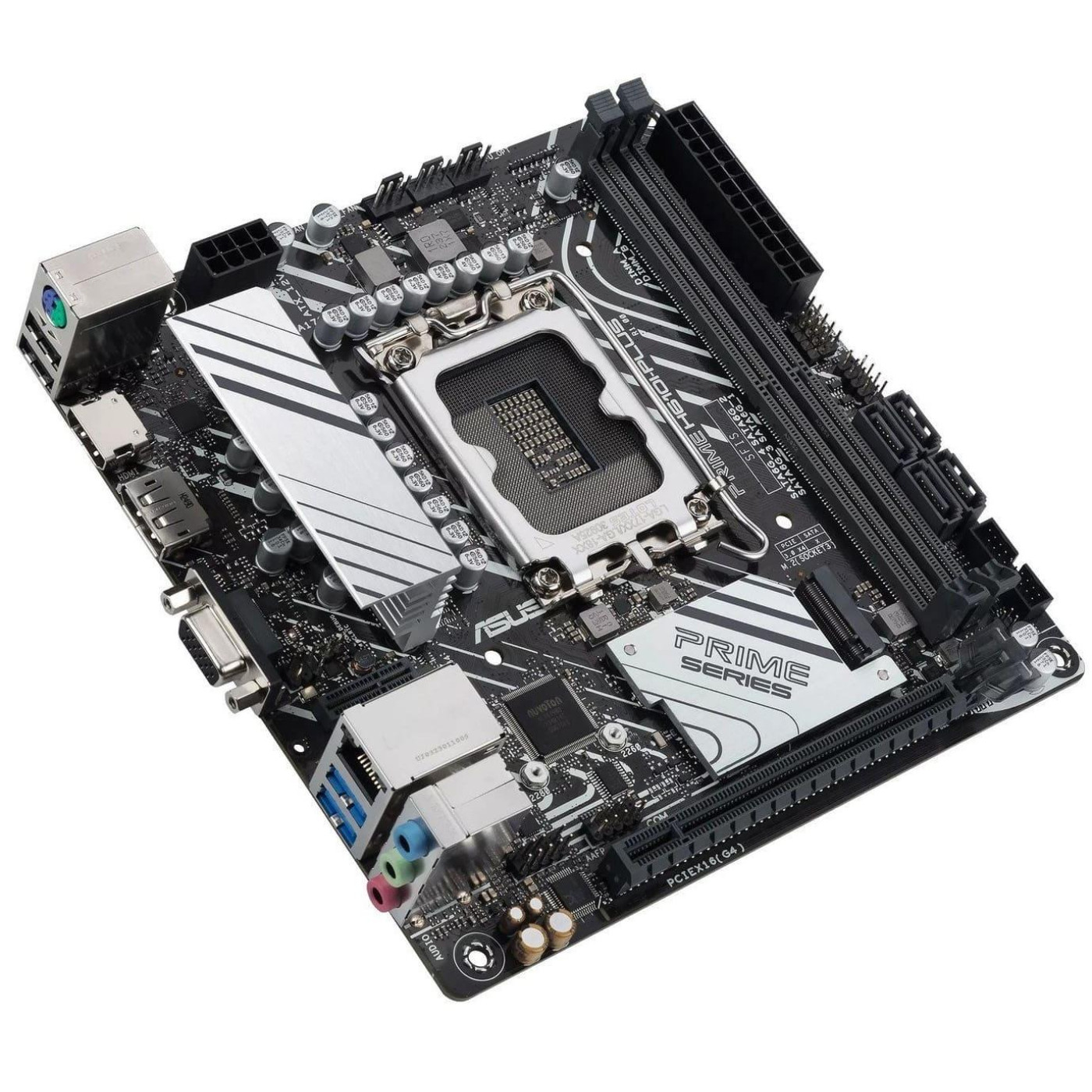 Материнська плата ASUS PRIME H610I-PLUS-CSM (PRIME H610I-PLUS-CSM) (Socket 1700, Intel H610, Mini-ITX)