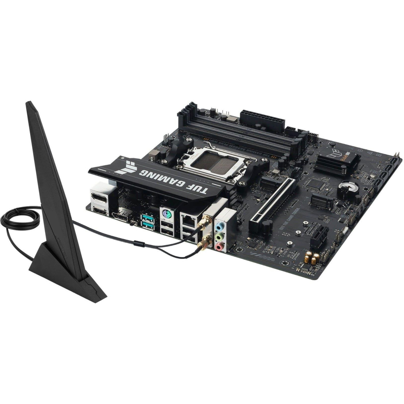 Материнська плата ASUS TUF GAMING A620AM-PLUS WIFI (TUF GAMING A620AM-PLUS WIFI) (Socket AM5, AMD A620A, Micro-ATX)