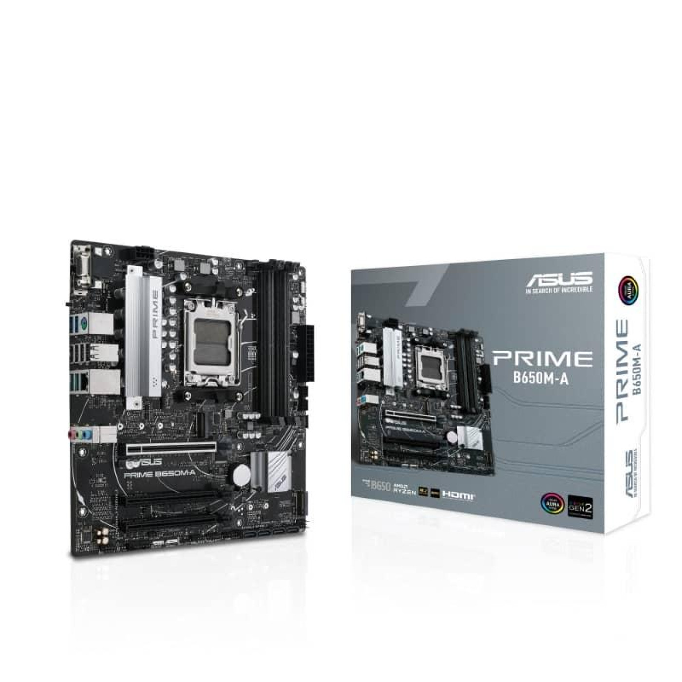 Материнська плата ASUS PRIME B650M-A (PRIME B650M-A) (Socket AM5, AMD B650, Micro-ATX)
