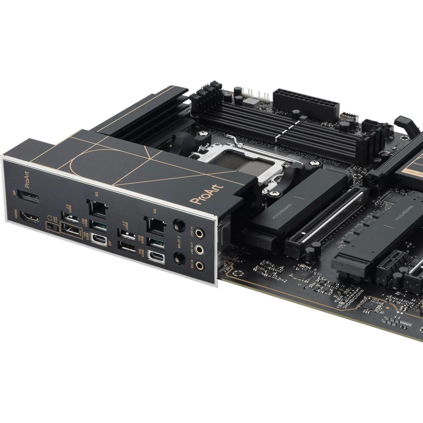 Материнская плата ASUS PROART B850-CREATOR WIFI NEO (PROART B850-CREATOR WIFI NEO) (Socket AM5, AMD B850, ATX)