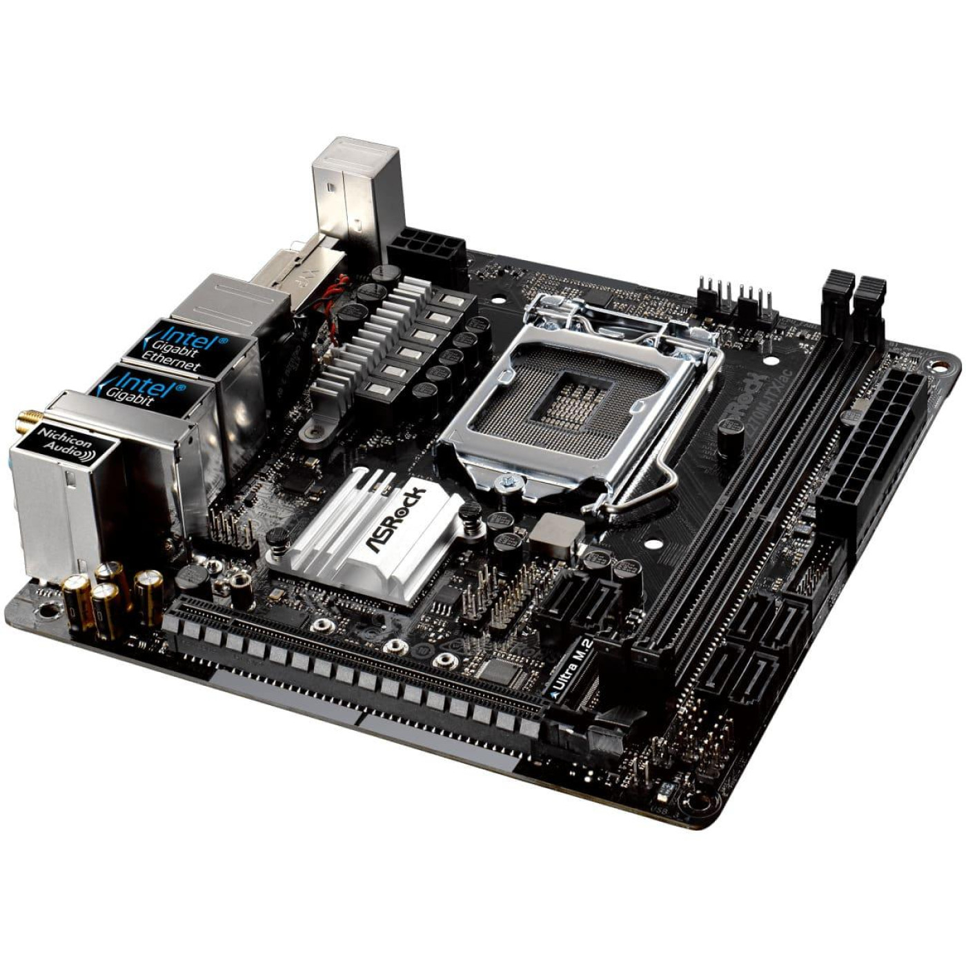 Материнская плата AsRock Z270M-ITX/ac (Z270M-ITX/ac) ( Б/у