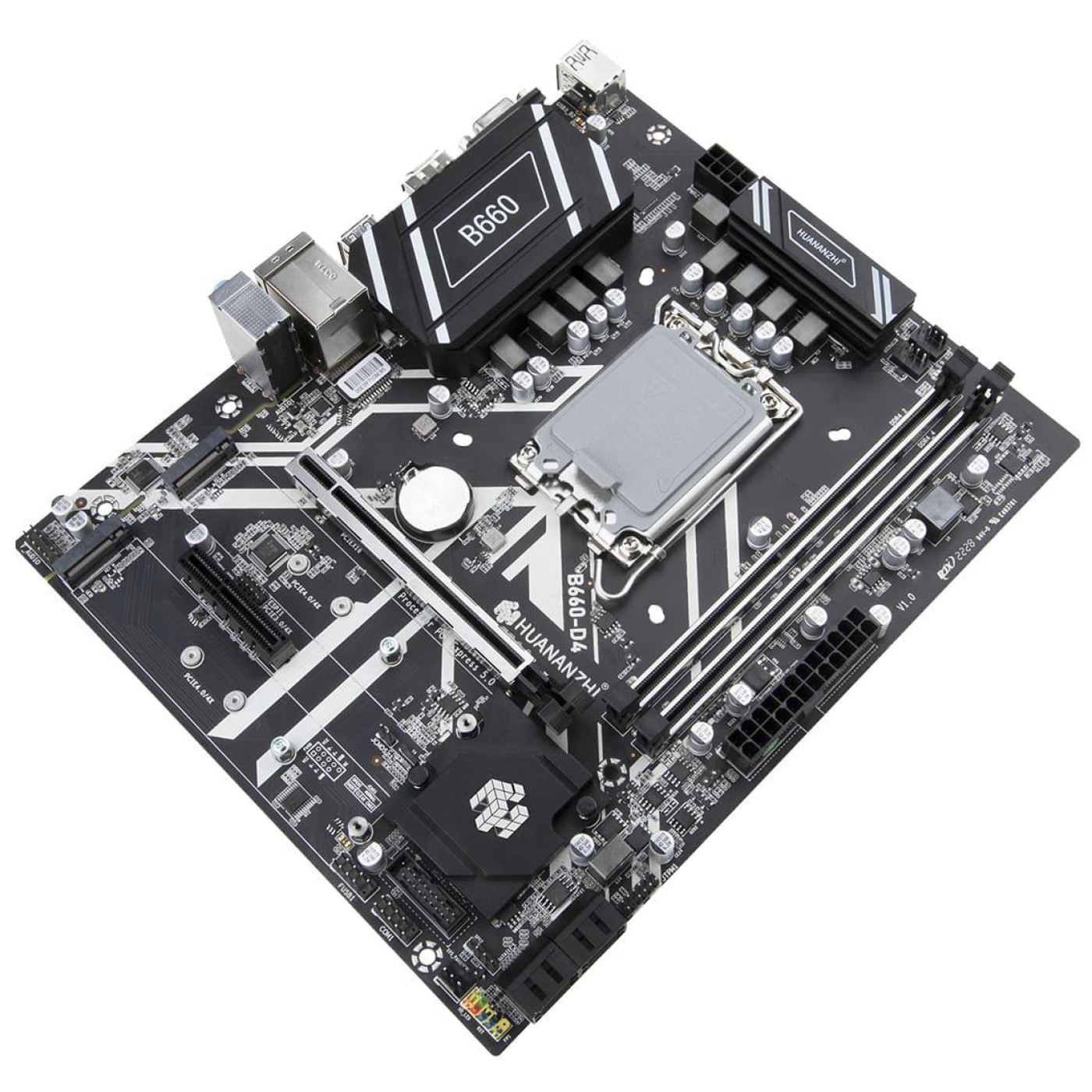 Материнська плата Huananzhi B660-D4 ver1.0 (B660-D4) (Socket 1700, Intel B660, ) Б/в