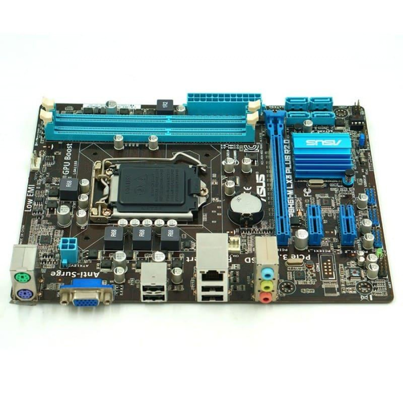 Материнская плата ASUS P8H61-M LX3 PLUS R2.0 (P8H61-M LX3 PLUS R2.0) (s1155, Intel H61, Micro-ATX) Б/у,U1