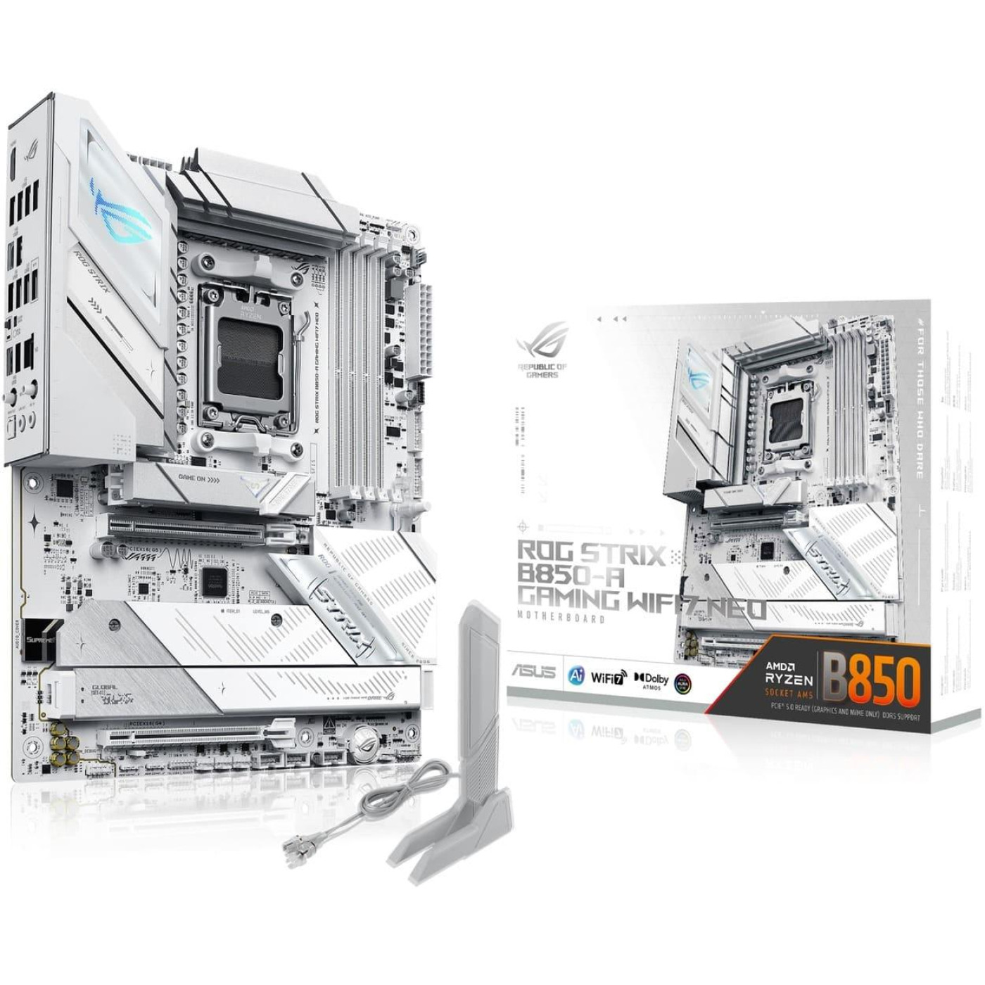 Материнская плата ASUS ROG STRIX B850-A GAMING NEO (ROG STRIX B850-A GAMING NEO) (Socket AM5, AMD B850, ATX)