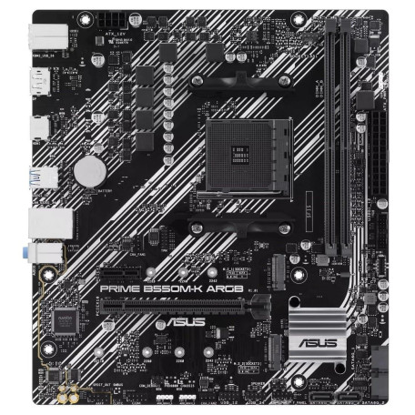 Материнська плата ASUS PRIME B550M-K ARGB (PRIME B550M-K ARGB) (Socket AM4, AMD B550, Micro-ATX)
