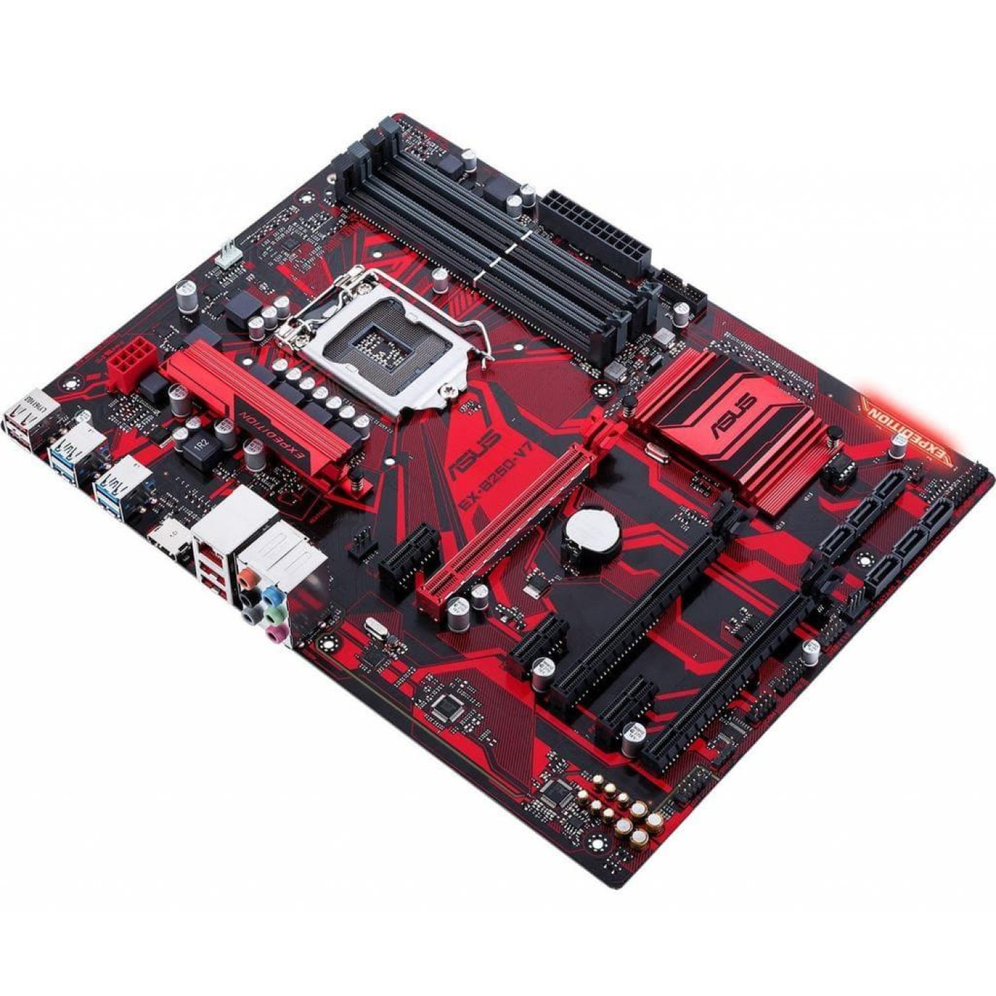 Материнская плата ASUS Expedition EX-B250-V7 (EX-B250-V7) (Socket 1151, Intel B250, ATX) Б/у