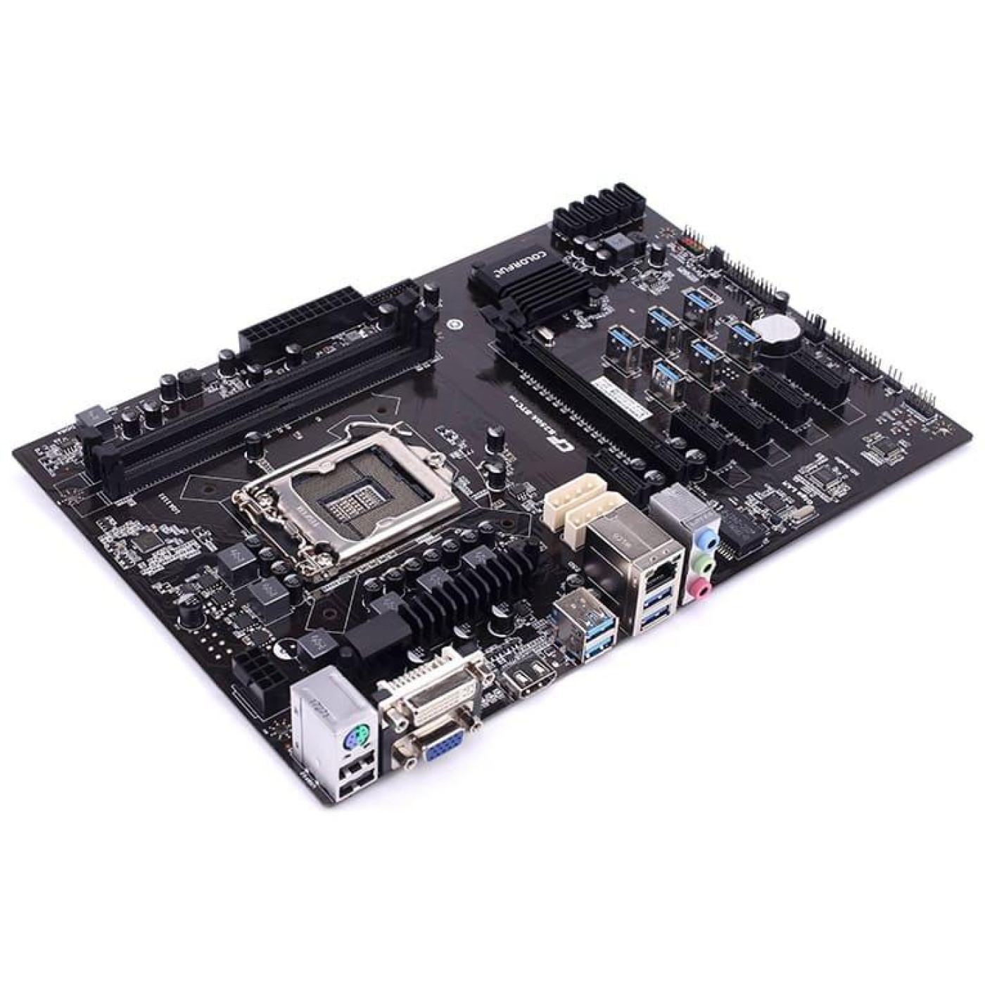 Материнская плата Colorful C.B250A-BTC YV20 (C.B250A-BTC YV20) (Socket 1151, Intel B250, ATX) Б/у