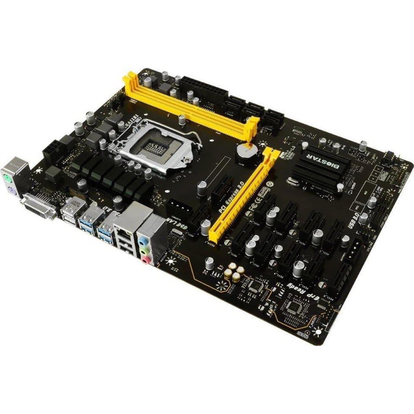 Материнська плата Biostar TB250-BTC (TB250-BTC) (Socket 1151, Intel B250, ATX) Б/в