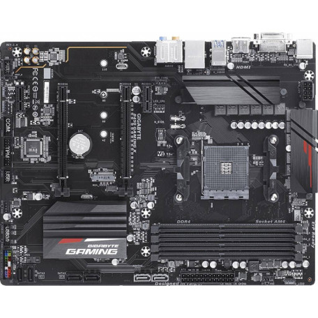 Материнська плата Gigabyte B450 Gaming X (B450 GAMING X) (Socket AM4, AMD B450, ATX) Б/в