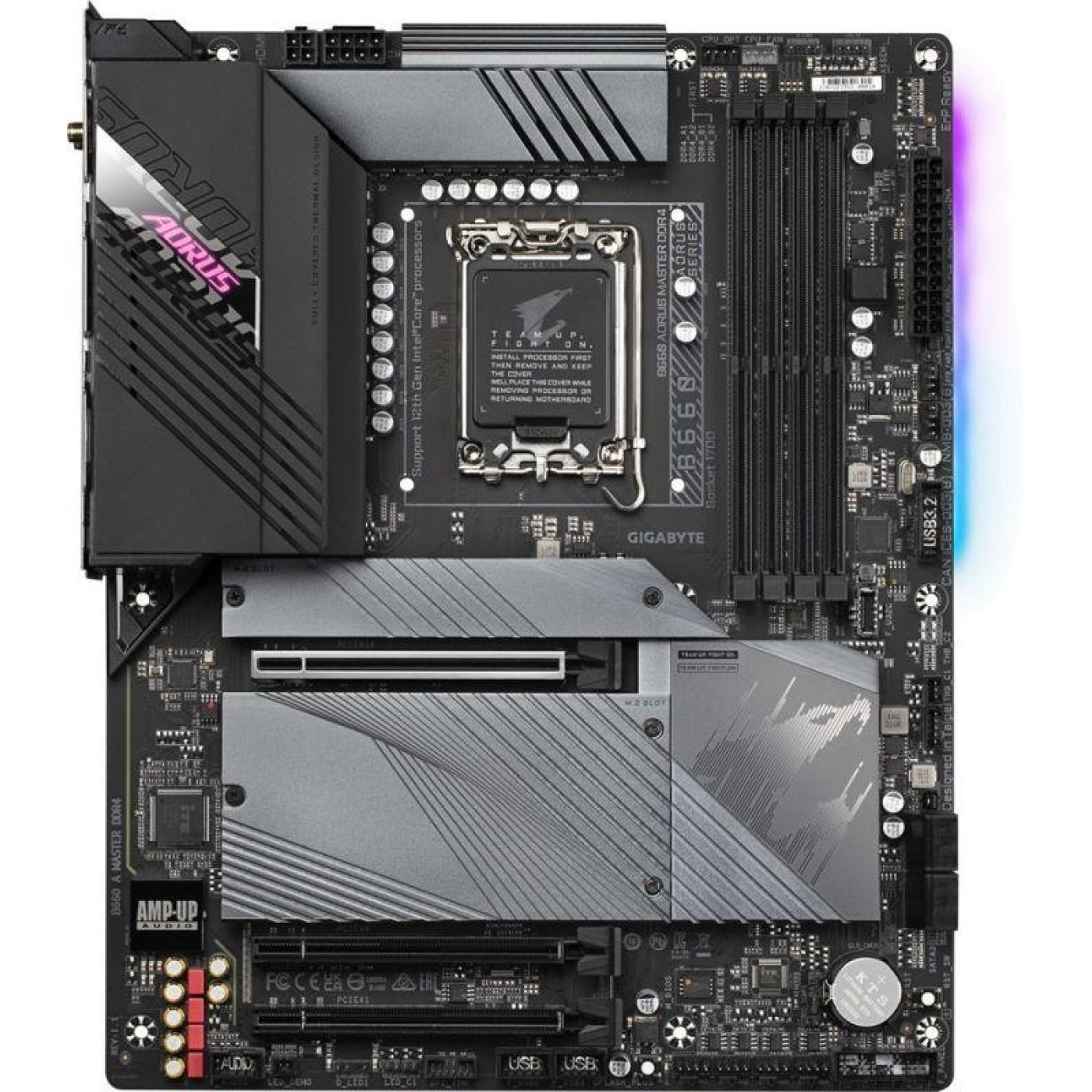 Материнская плата Gigabyte B660 AORUS MASTER DDR4 (B660 AORUS MASTER DDR4) (Socket 1700, Intel B660, ATX)