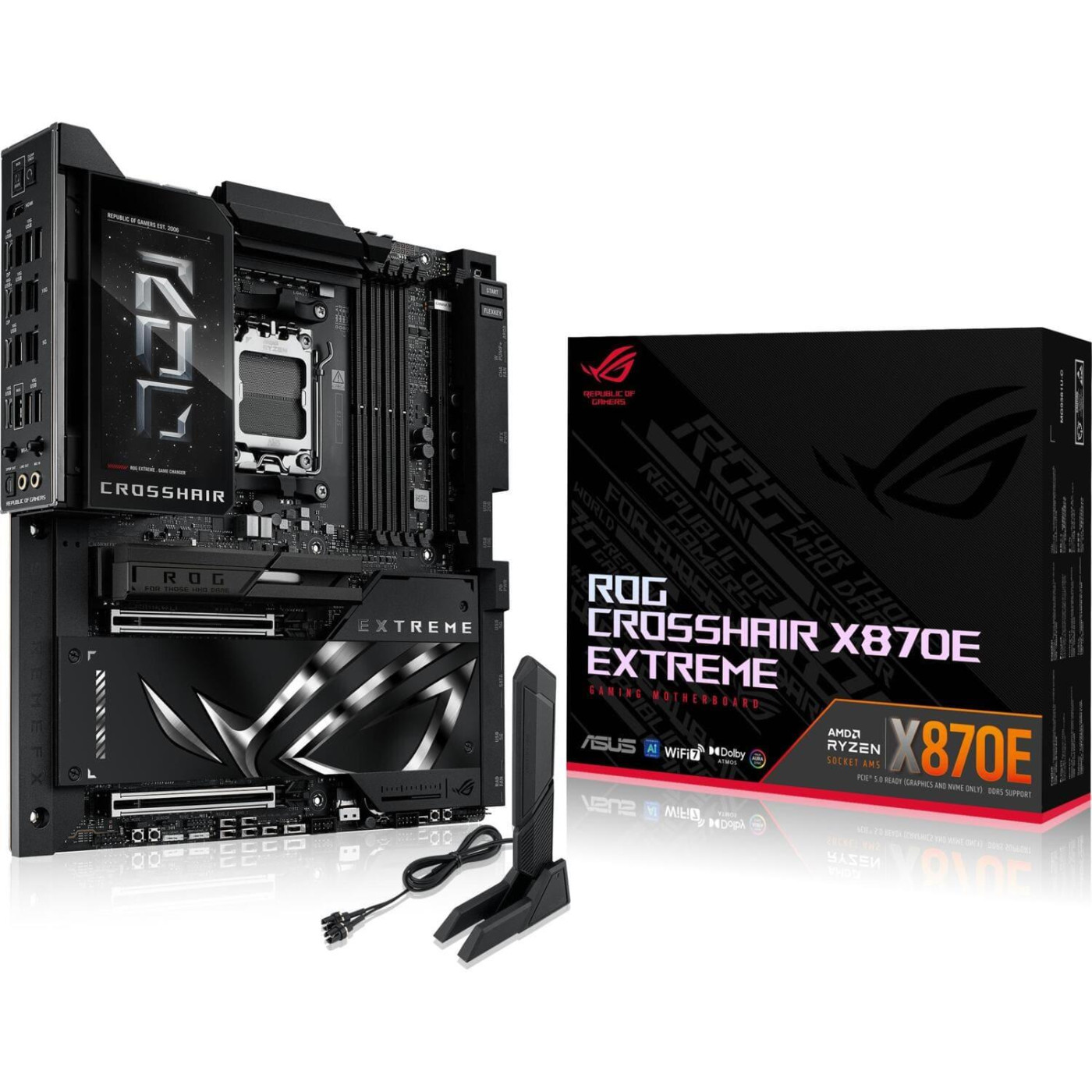 Материнская плата ASUS ROG CROSSHAIR X870E EXTREME (ROG CROSSHAIR X870E EXTREME) (Socket AM5, AMD X870E, E-ATX) U1