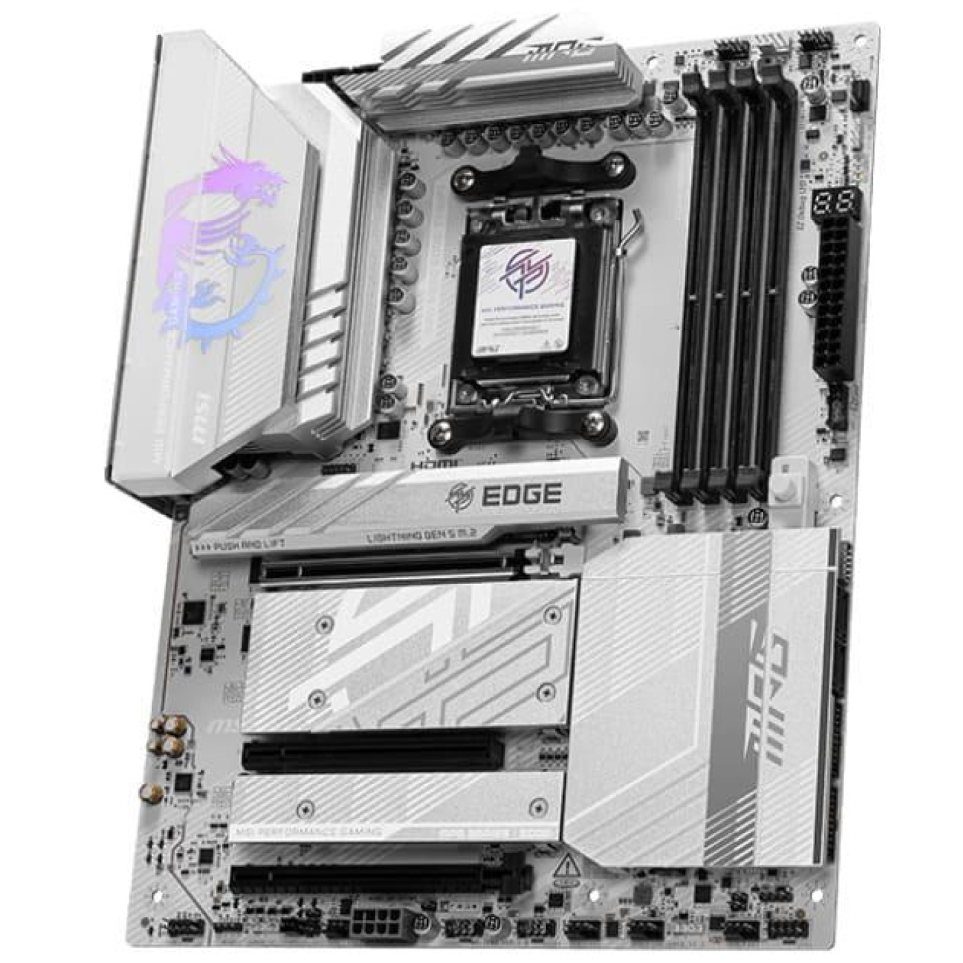 Материнська плата MSI MPG B850 EDGE TI WIFI (MPG B850 EDGE TI WIFI) (Socket AM5, AMD B850, ATX)