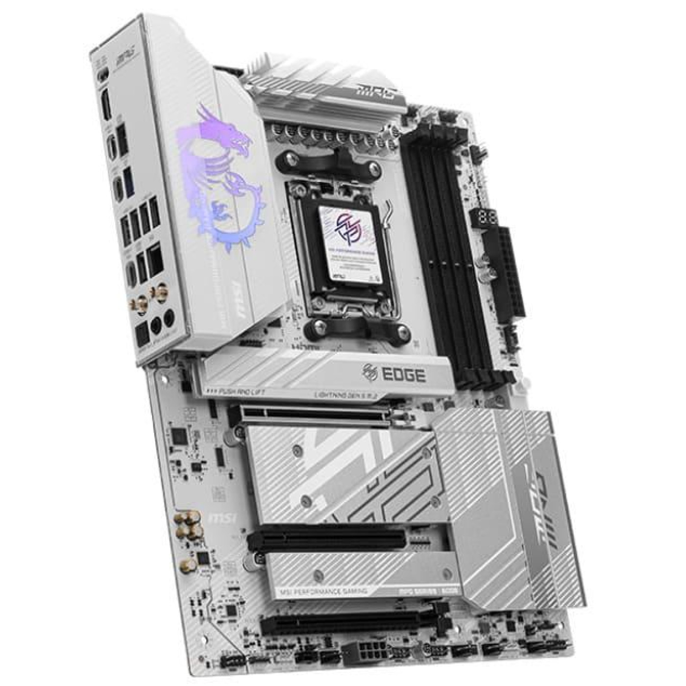 Материнська плата MSI MPG B850 EDGE TI WIFI (MPG B850 EDGE TI WIFI) (Socket AM5, AMD B850, ATX)