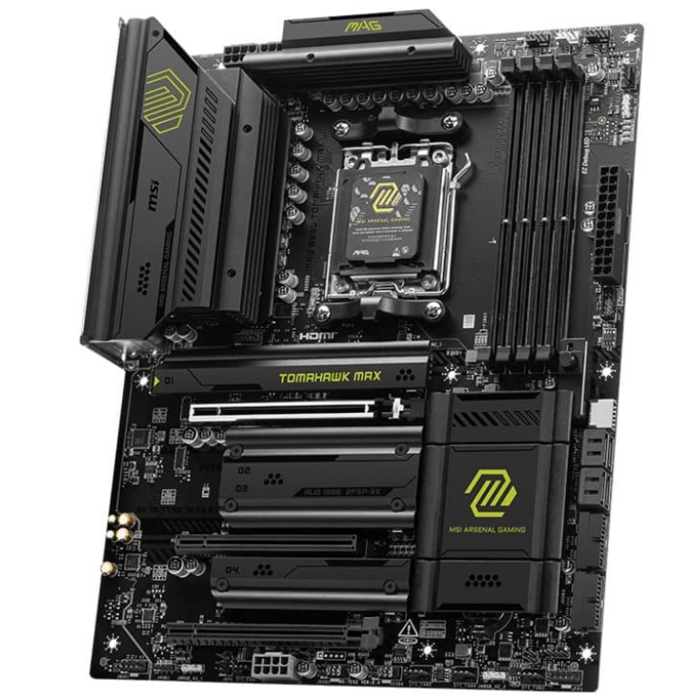 Материнська плата MSI MAG B850 TOMAHAWK MAX WIFI (MAG B850 TOMAHAWK MAX WIFI) (Socket AM5, AMD B850, ATX)