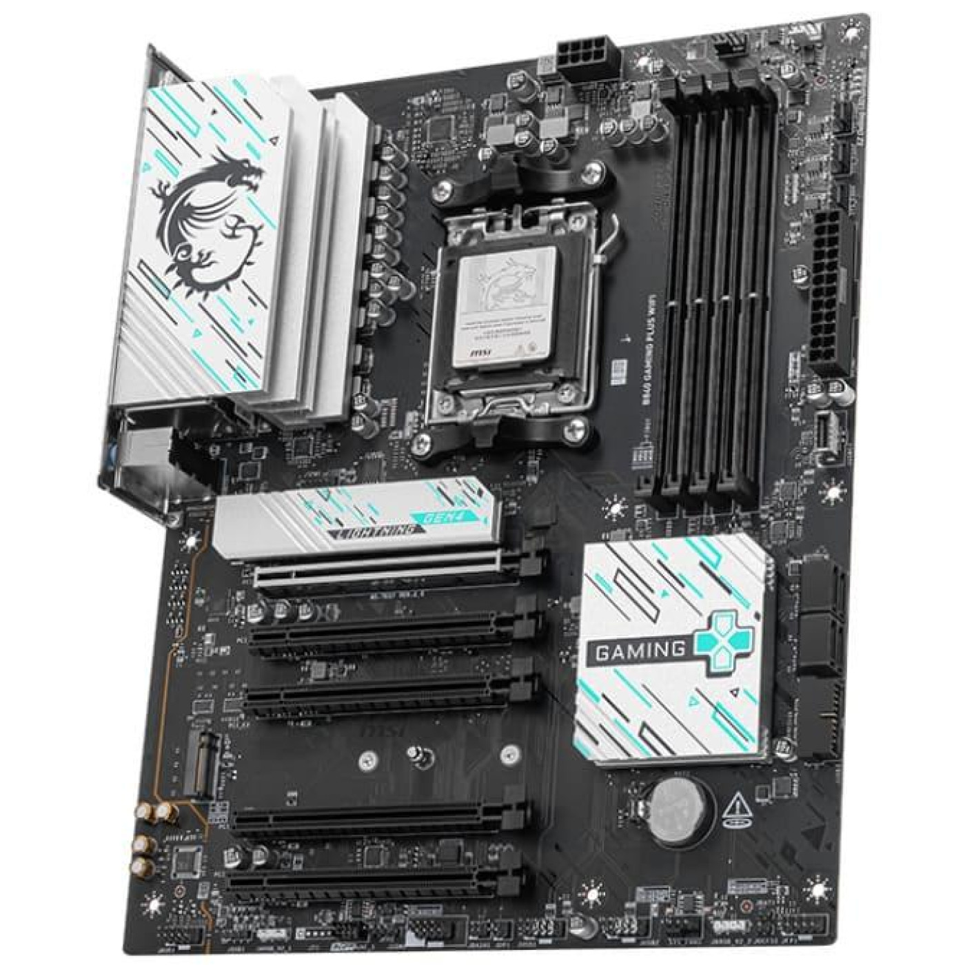 Материнская плата MSI B840 GAMING PLUS WIFI (B840 GAMING PLUS WIFI) (Socket AM5, AMD B840, ATX)