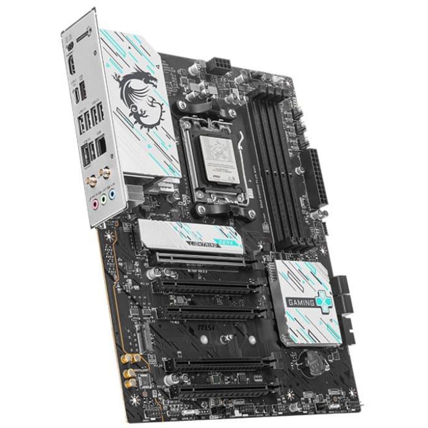 Материнская плата MSI B840 GAMING PLUS WIFI (B840 GAMING PLUS WIFI) (Socket AM5, AMD B840, ATX)