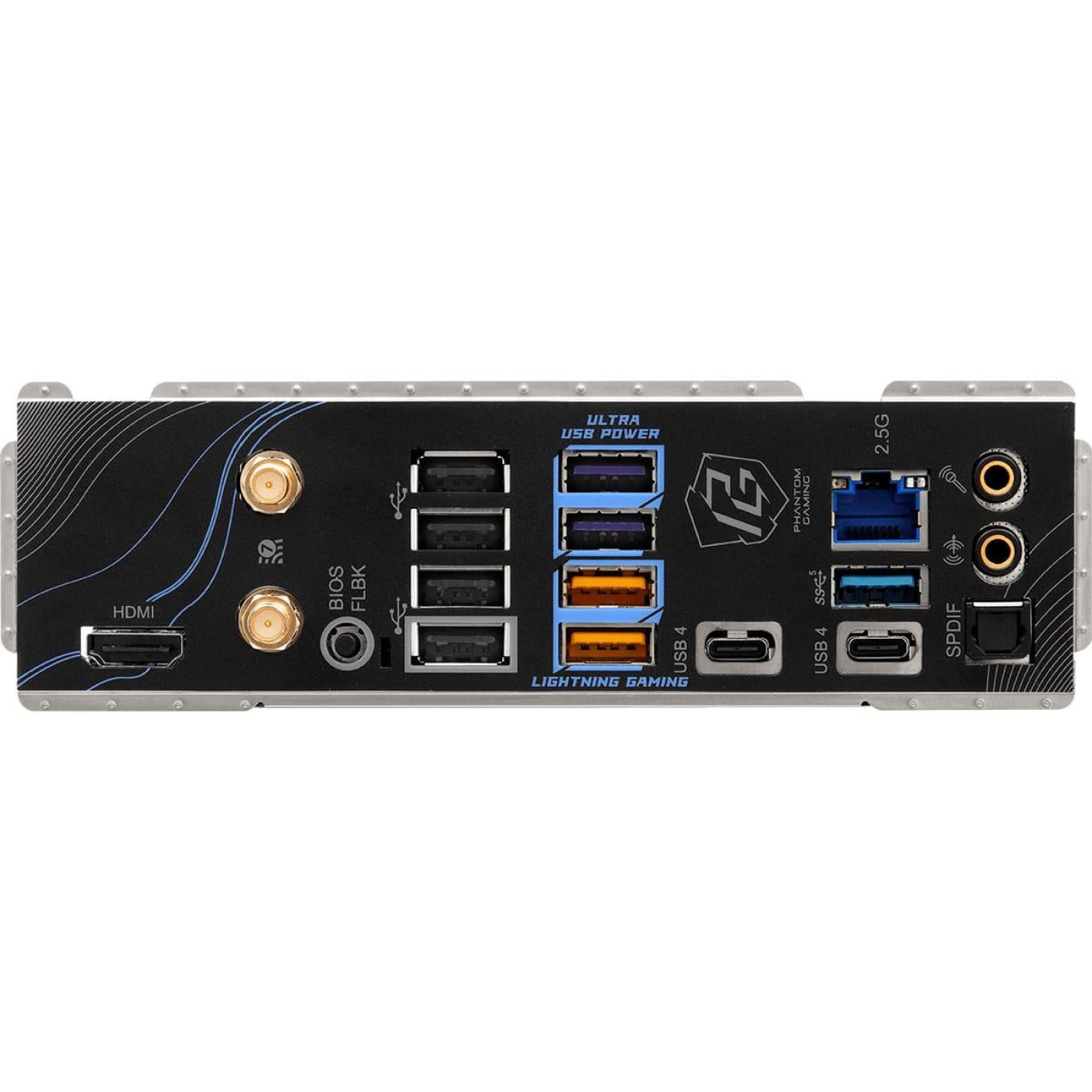 Материнская плата AsRock X870 RIPTIDE WIFI (X870 RIPTIDE WIFI) (Socket AM5, AMD X870, ATX)