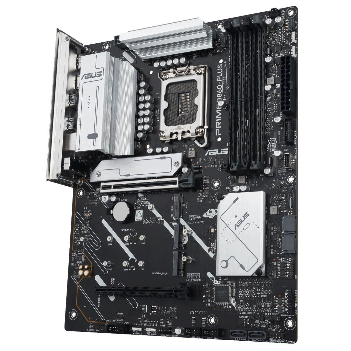 Материнская плата ASUS PRIME B860-PLUS-CSM (PRIME B860-PLUS-CSM) (Socket 1851, Intel B860, ATX)