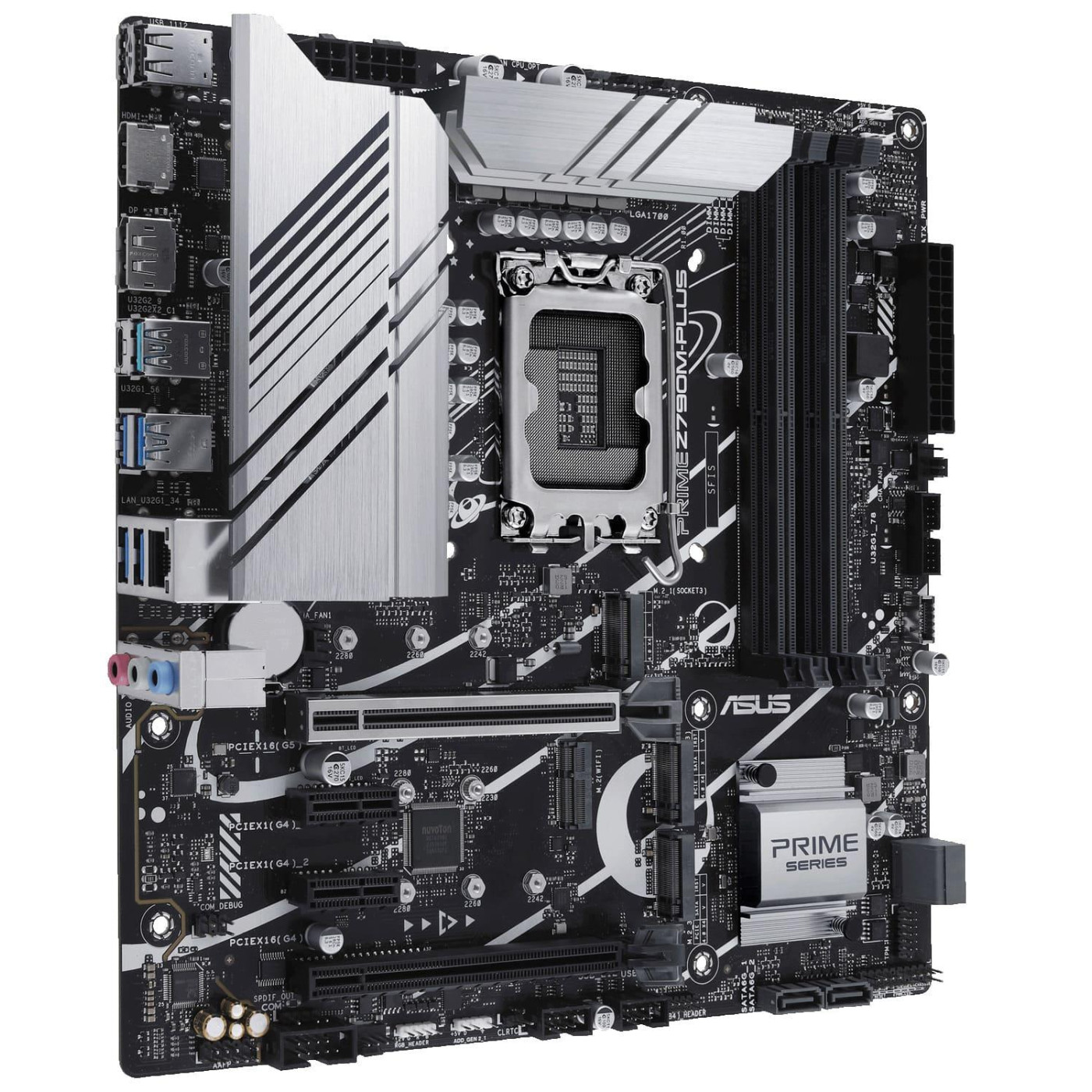 Материнська плата ASUS Prime Z790M-Plus (PRIME Z790M-PLUS) (Socket 1700, Intel Z790, Micro-ATX)