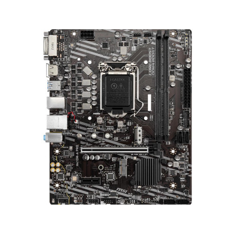 Материнська плата MSI H410M PRO-VH (H410M PRO-VH) (Socket 1200, Intel H410, Micro-ATX) Б/в