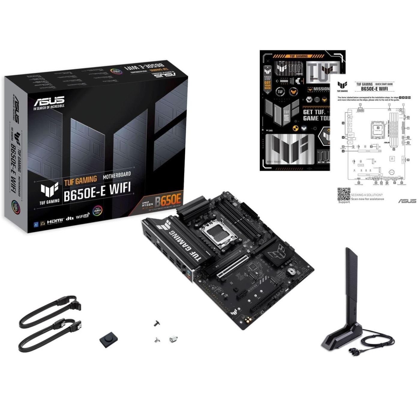 Материнская плата ASUS TUF GAMING B650E-E WIFI (TUF GAMING B650E-E WIFI) (Socket AM5, AMD B650, ATX)