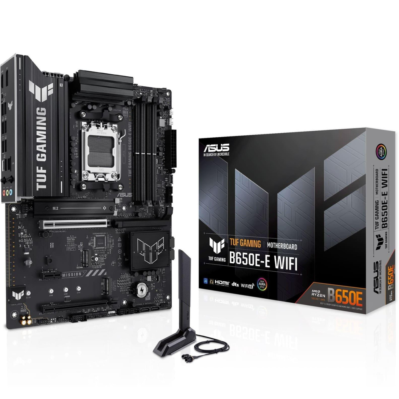 Материнская плата ASUS TUF GAMING B650E-E WIFI (TUF GAMING B650E-E WIFI) (Socket AM5, AMD B650, ATX)