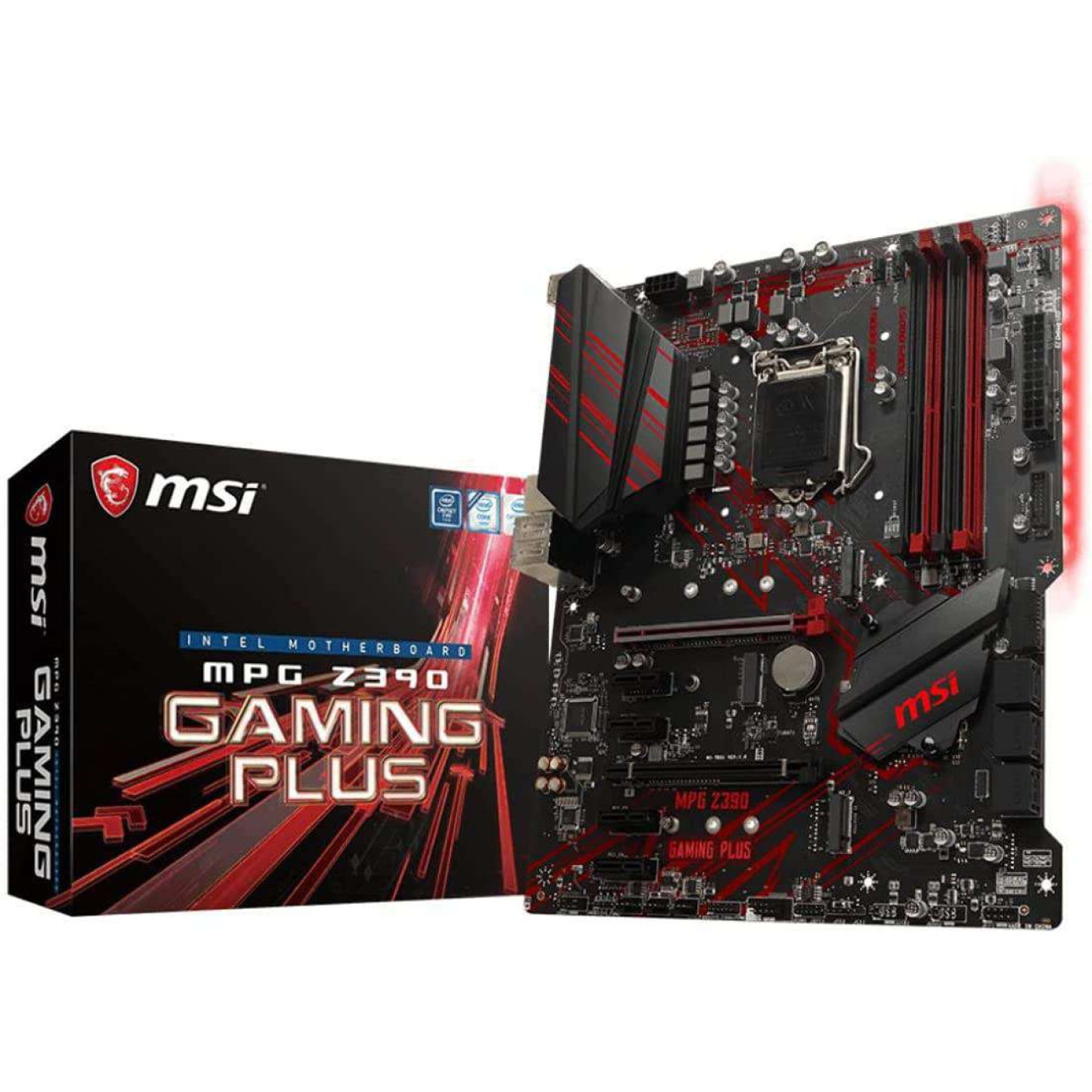 Материнська плата MSI MPG Z390 Gaming Plus (Z390 Gaming Plus) (Socket 1151 v2, Intel Z390, ATX) Б/в