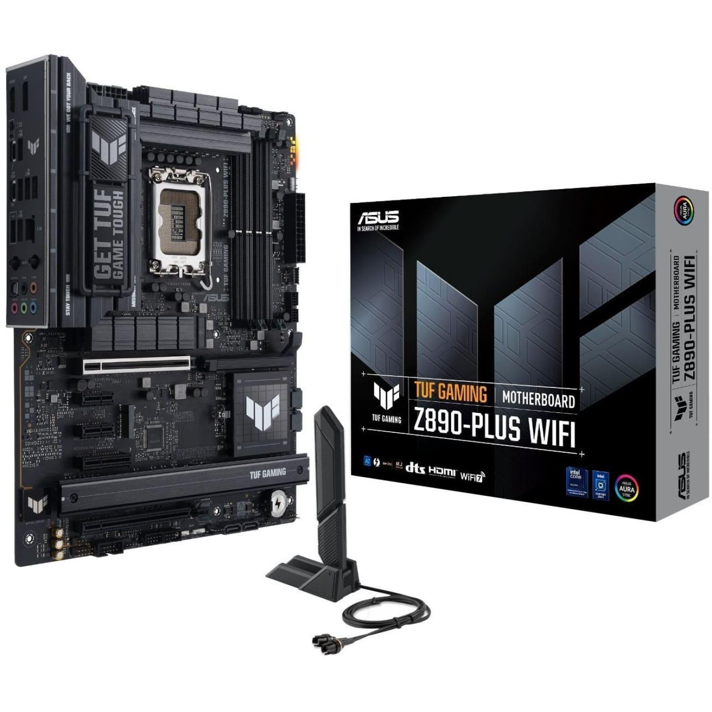 Материнська плата ASUS TUF GAMING Z890-PLUS WIFI (TUF GAMING Z890-PLUS WIFI) (Socket 1851, Intel Z890, ATX)