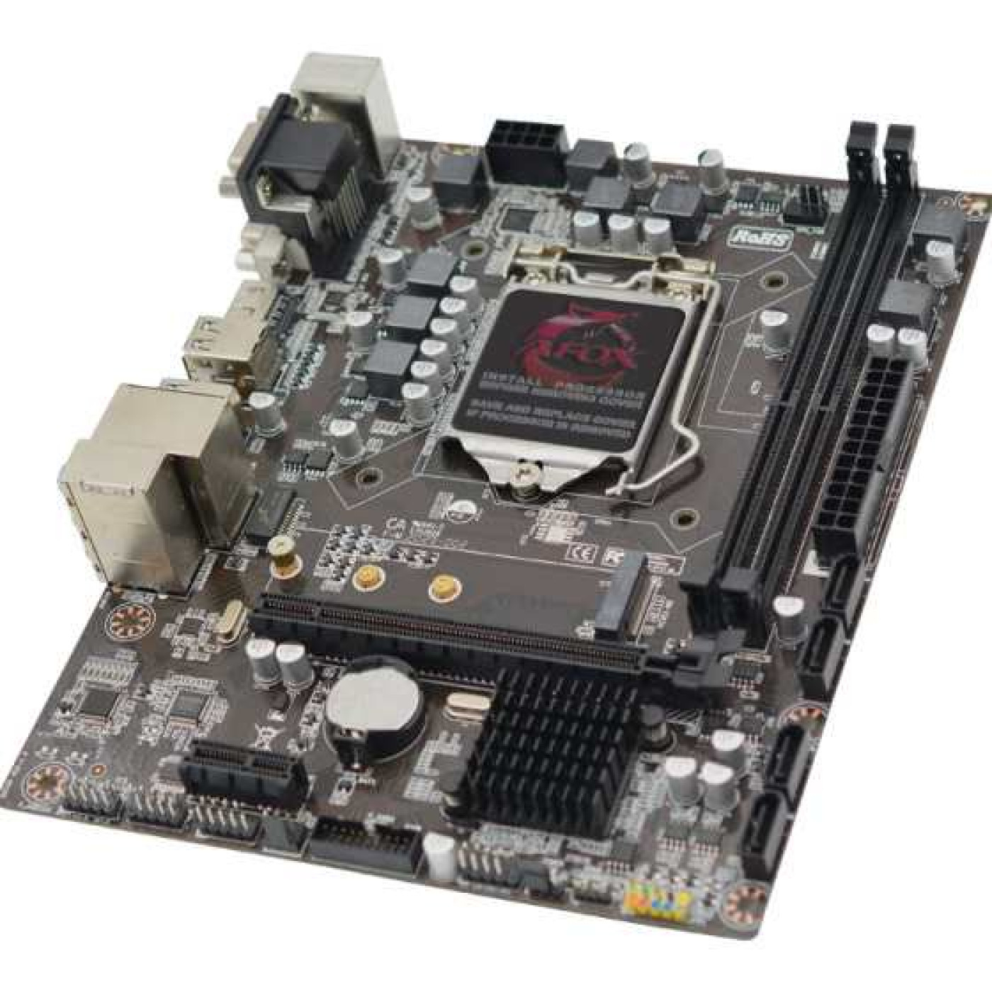 Материнская плата Afox IB250-MA6 (IB250-MA6) (Socket 1151, Intel B250, Micro-ATX)