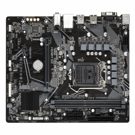 Материнська плата Gigabyte H510M S2 (H510M S2) (Socket 1200, Intel H510, Micro-ATX) Б/в