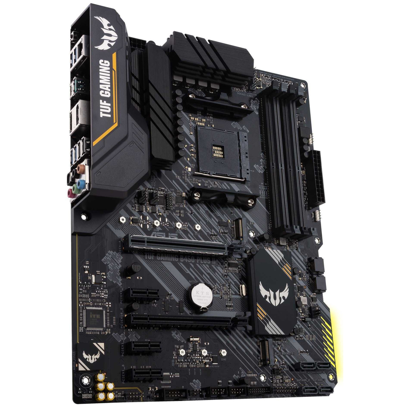 Материнская плата ASUS TUF Gaming B450-Plus II (TUF Gaming B450-Plus II) (Socket AM4, AMD B450, ATX)