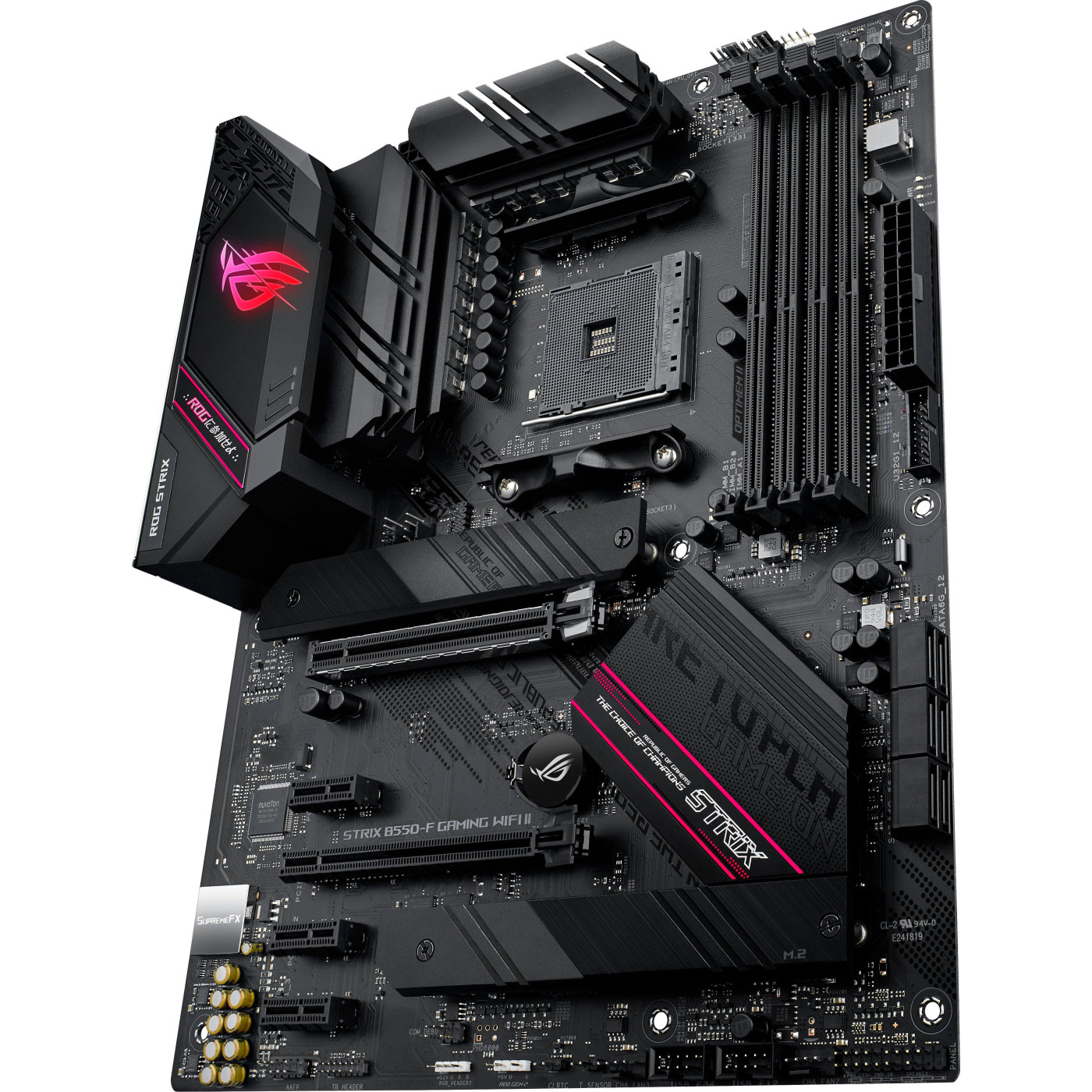 Материнская плата ASUS ROG STRIX B550-F GAMING WIFI II (ROG STRIX B550-F GAMING WIFI II) (Socket AM4, AMD B550, ATX)