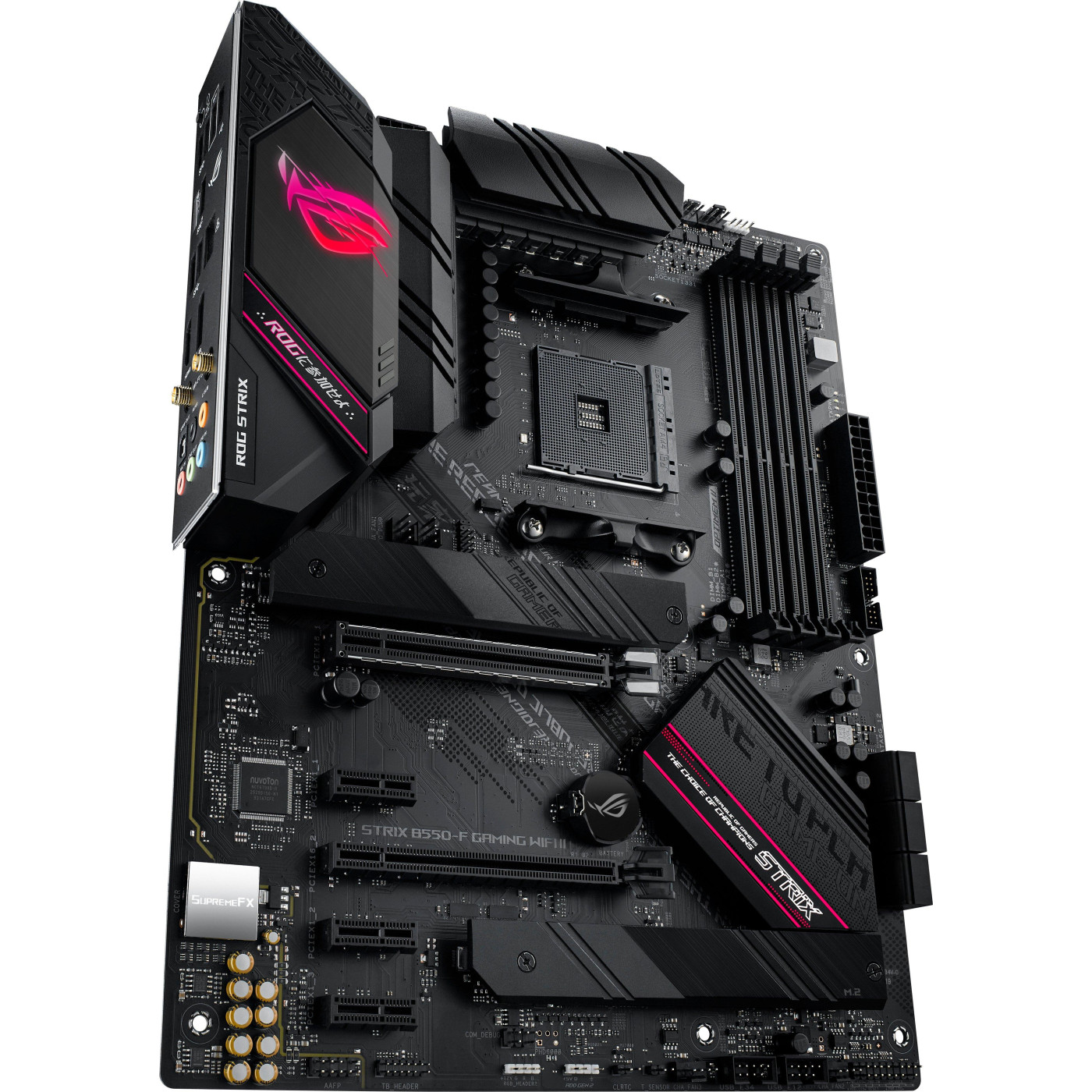 Материнская плата ASUS ROG STRIX B550-F GAMING WIFI II (ROG STRIX B550-F GAMING WIFI II) (Socket AM4, AMD B550, ATX)