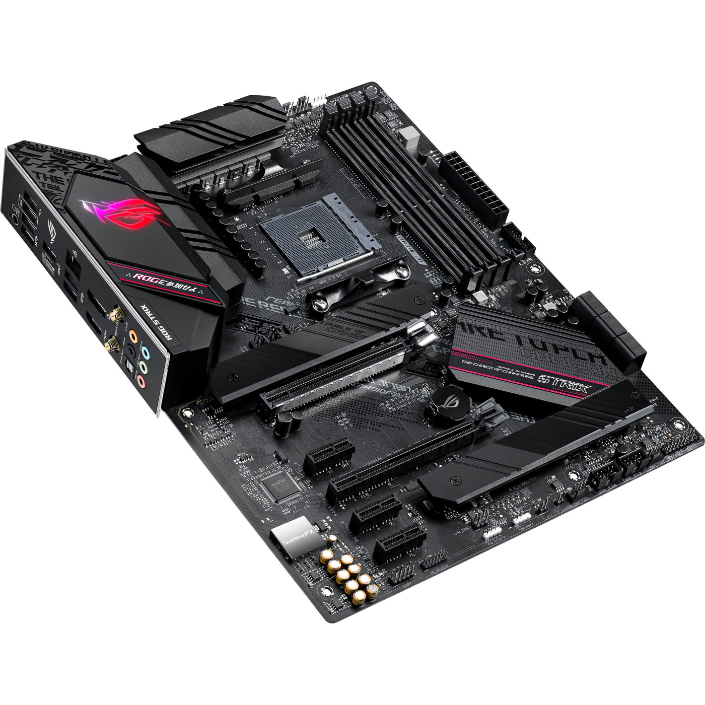 Материнская плата ASUS ROG STRIX B550-F GAMING WIFI II (ROG STRIX B550-F GAMING WIFI II) (Socket AM4, AMD B550, ATX)