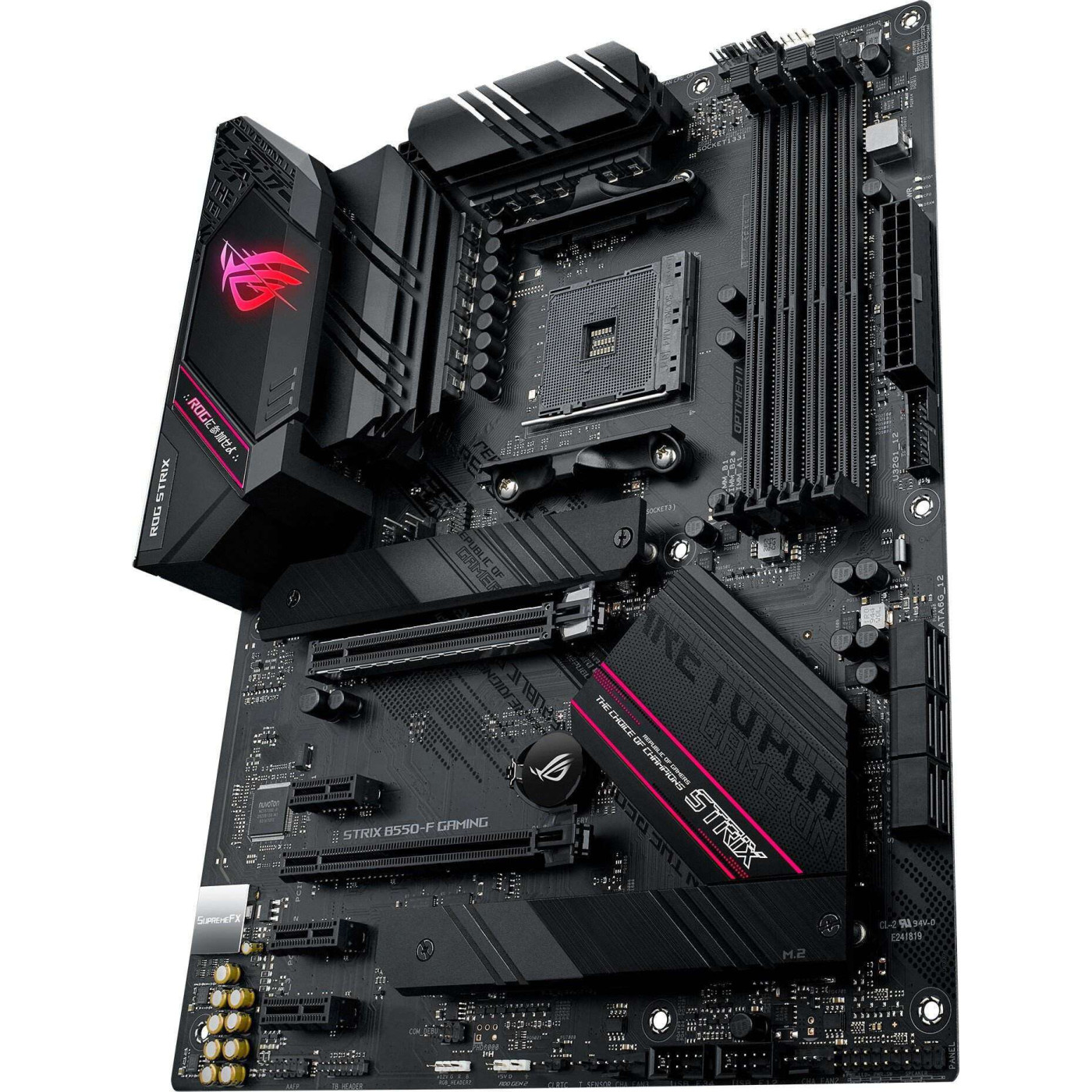 Материнська плата ASUS ROG STRIX B550-F Gaming (ROG STRIX B550-F GAMING) (Socket AM4, AMD B550, ATX)