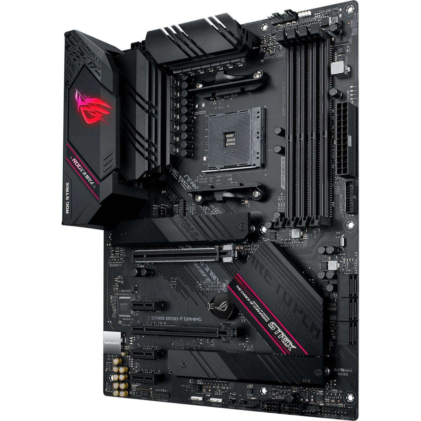 Материнська плата ASUS ROG STRIX B550-F Gaming (ROG STRIX B550-F GAMING) (Socket AM4, AMD B550, ATX)