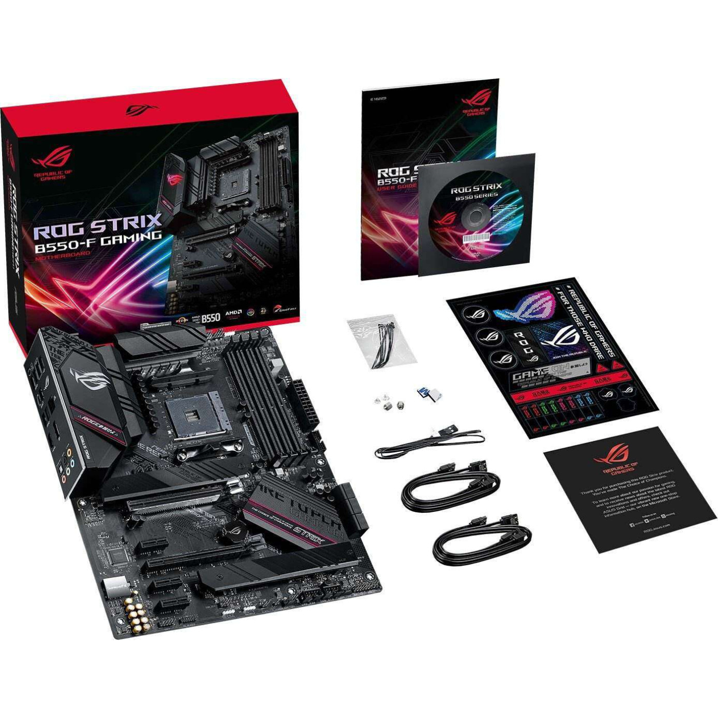 Материнська плата ASUS ROG STRIX B550-F Gaming (ROG STRIX B550-F GAMING) (Socket AM4, AMD B550, ATX)