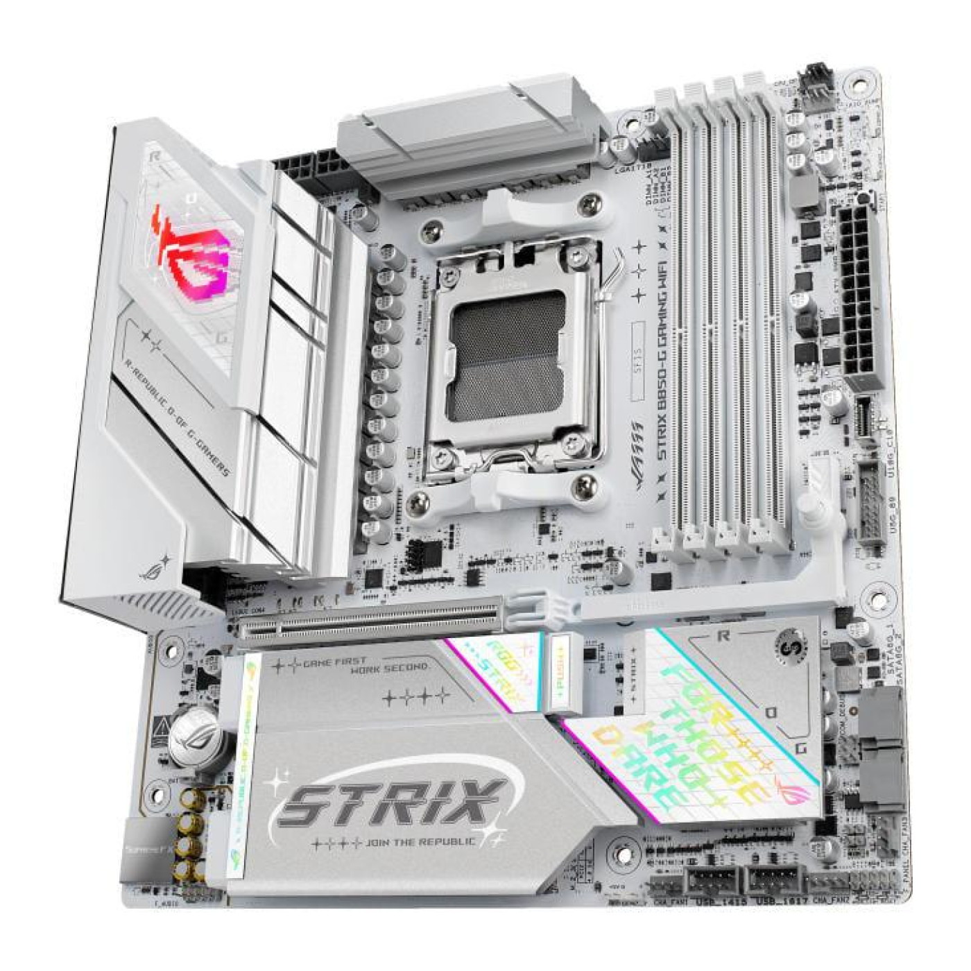 Материнская плата ASUS ROG STRIX B850-G GAMING WIFI (ROG STRIX B850-G GAMING WIFI) (Socket AM5, AMD B850, Micro-ATX)