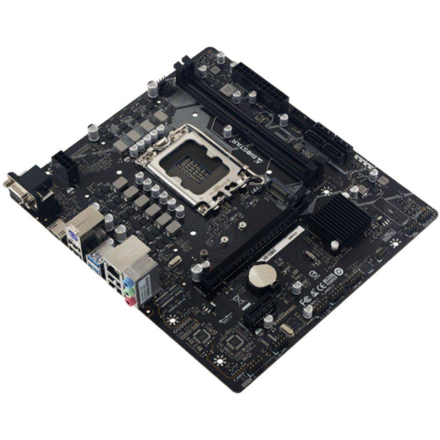 Материнська плата Biostar H610MX-E (H610MX-E) (Socket 1700, Intel H610, Micro-ATX)