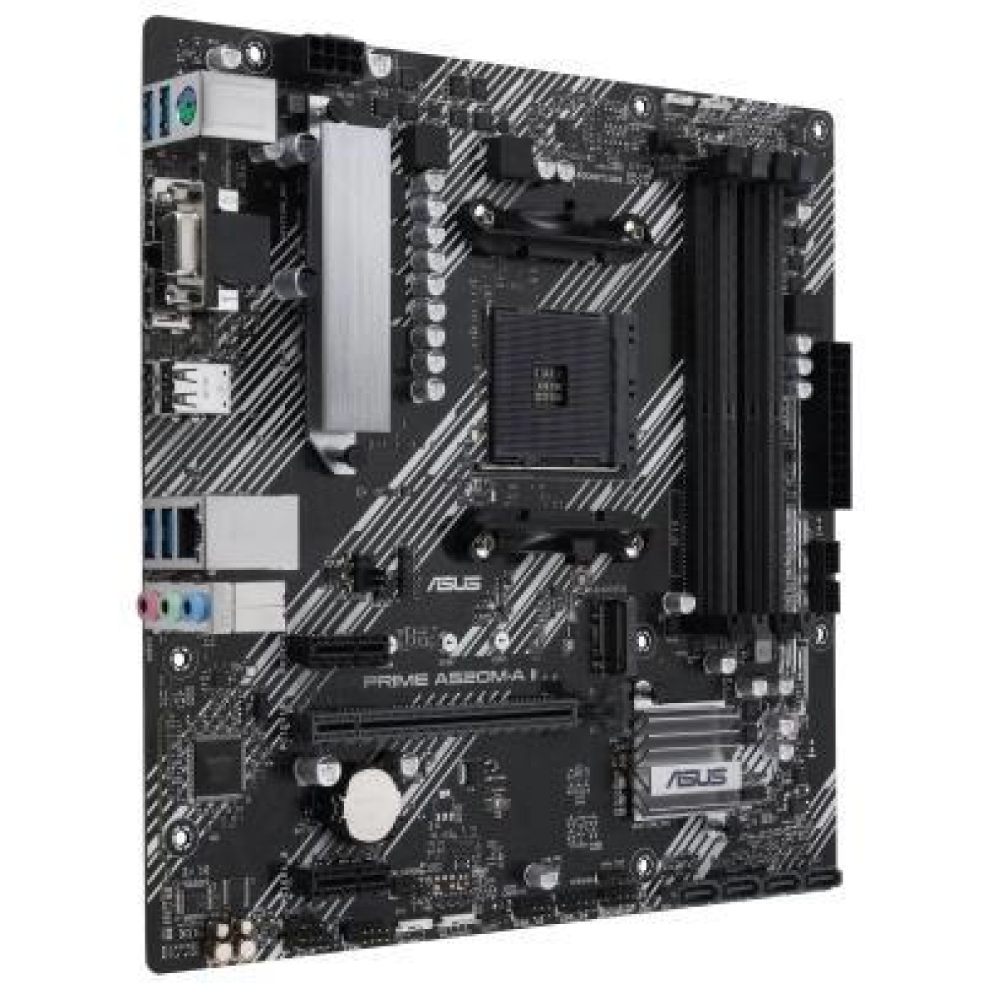 Материнская плата ASUS PRIME A520M-A II/CSM (PRIME A520M-A II/CSM) (Socket AM4, AMD A520, Micro-ATX)