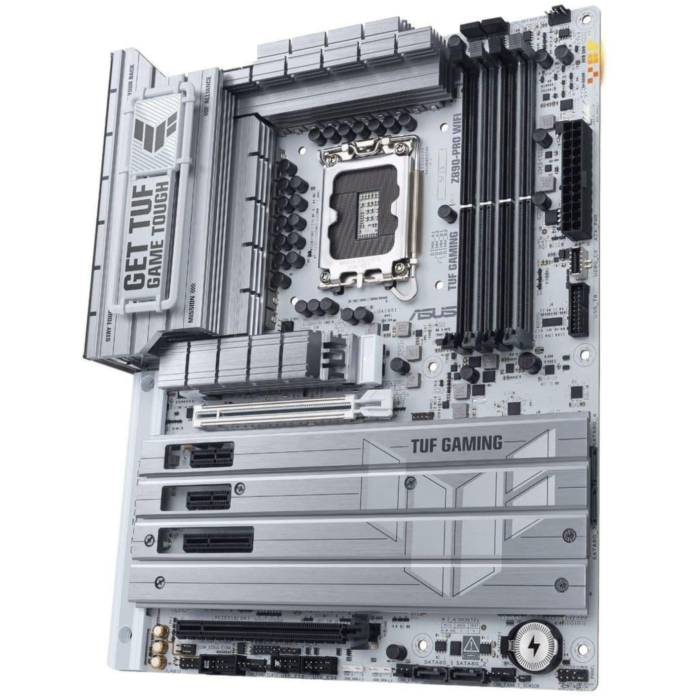 Материнська плата ASUS TUF GAMING Z890-PRO WIFI (TUF GAMING Z890-PRO WIFI) (Socket 1851, Intel Z890, ATX) Б/в