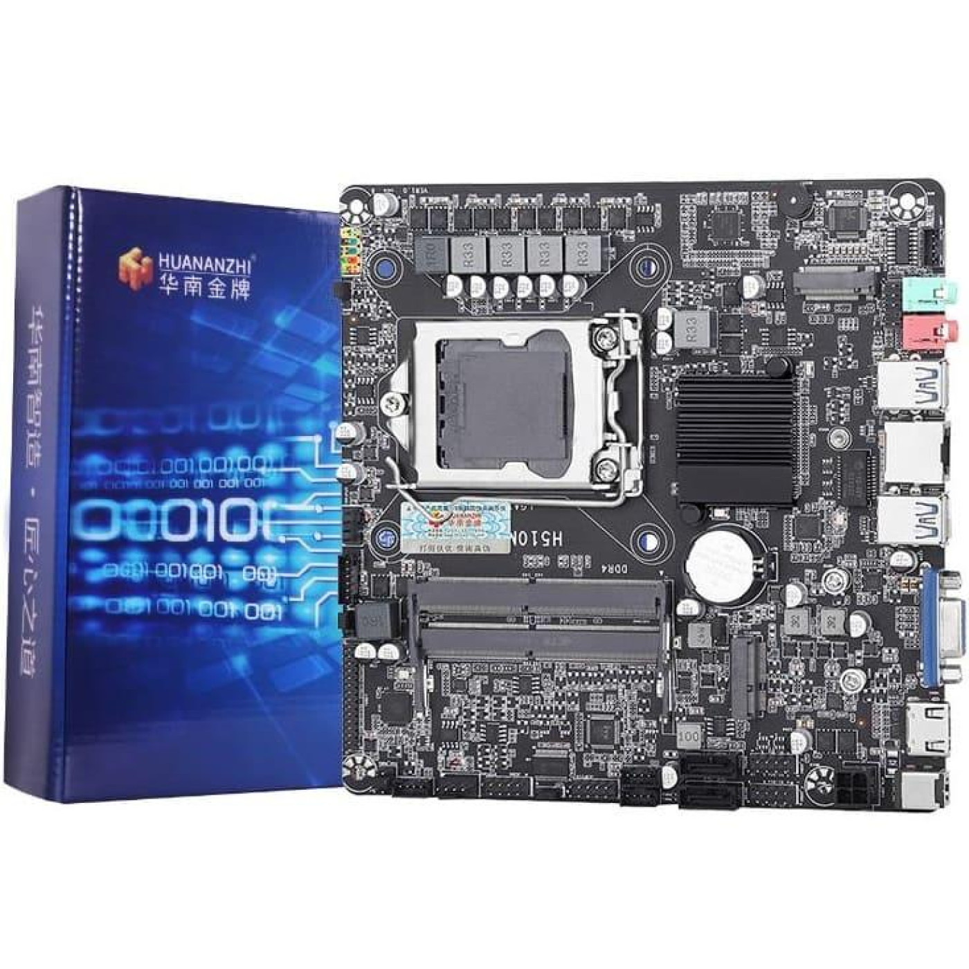 Материнська плата Huananzhi H510M-I (HZH-H510M-I) (Socket 1200, Intel H510, Micro-ATX) Б/в